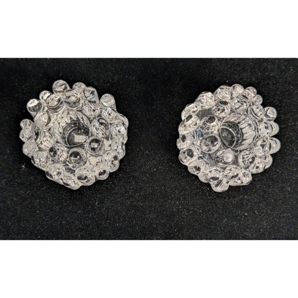 Kosta Boda Goran Warff Crystal Votive Candle Holders Set of 2 - Picture 8 of 16